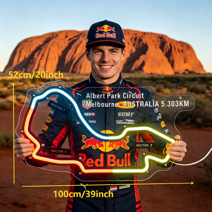 Albert Park Circuit Neon Sign
