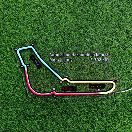 Autodromo Nazionale di Monza Neon Sign