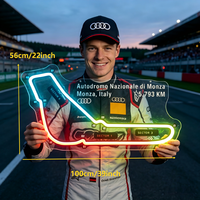 Autodromo Nazionale di Monza Neon Sign