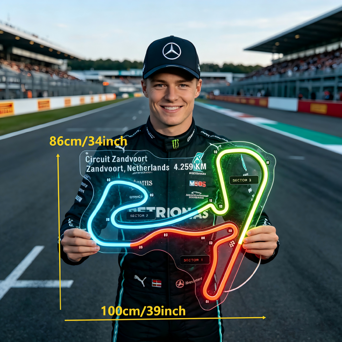 Circuit Zandvoort Neon Sign