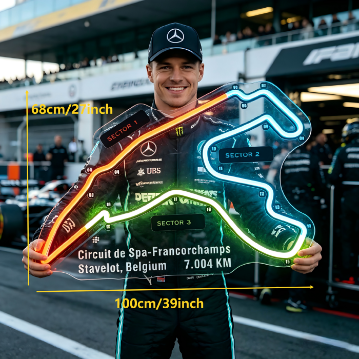 Circuit de Spa-Francorchamps Neon Sign
