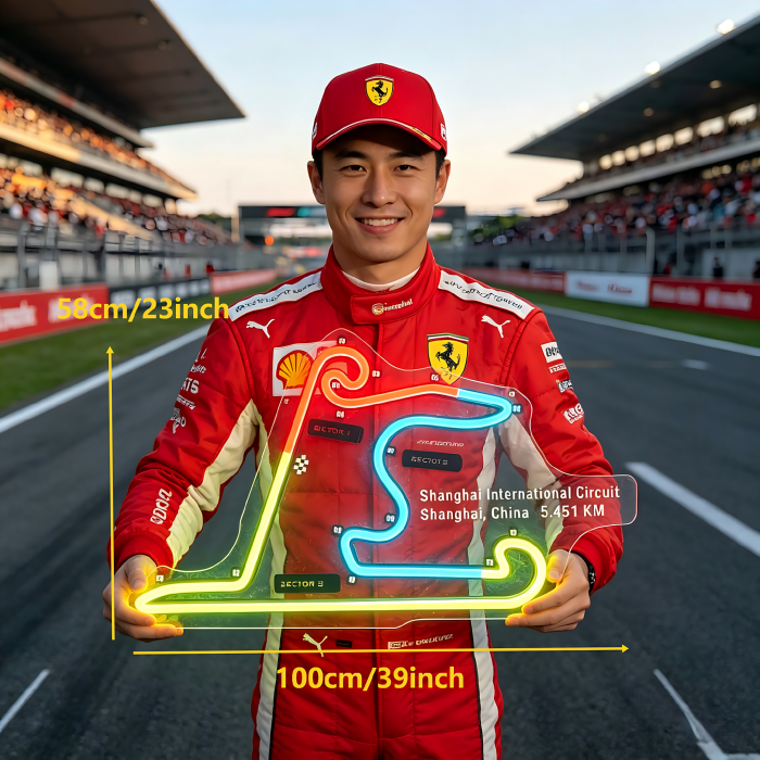 Shanghai International Circuit Neon Sign