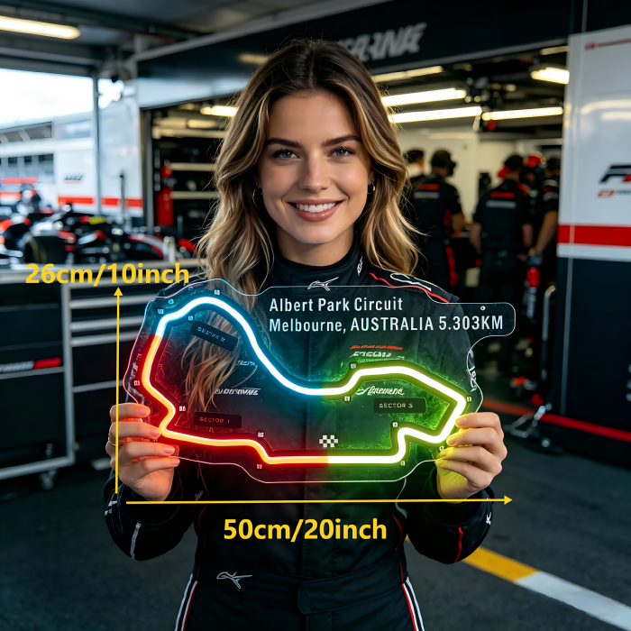 Albert Park Circuit Neon Sign
