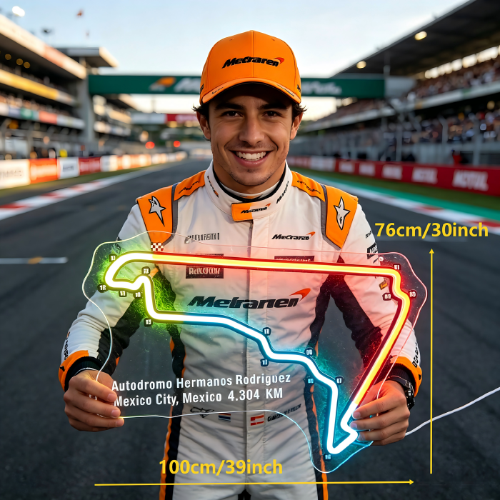 Autodromo Hermanos Rodriguez Neon Sign