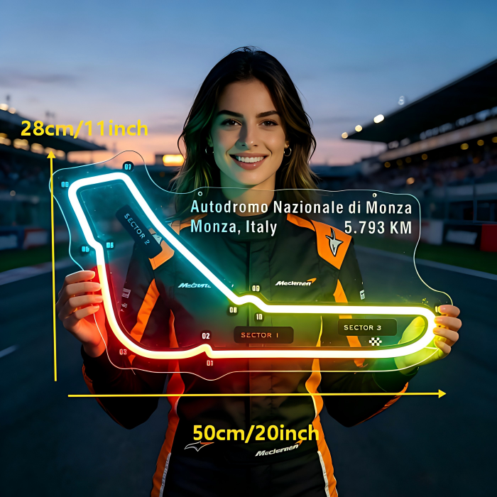 Autodromo Nazionale di Monza Neon Sign