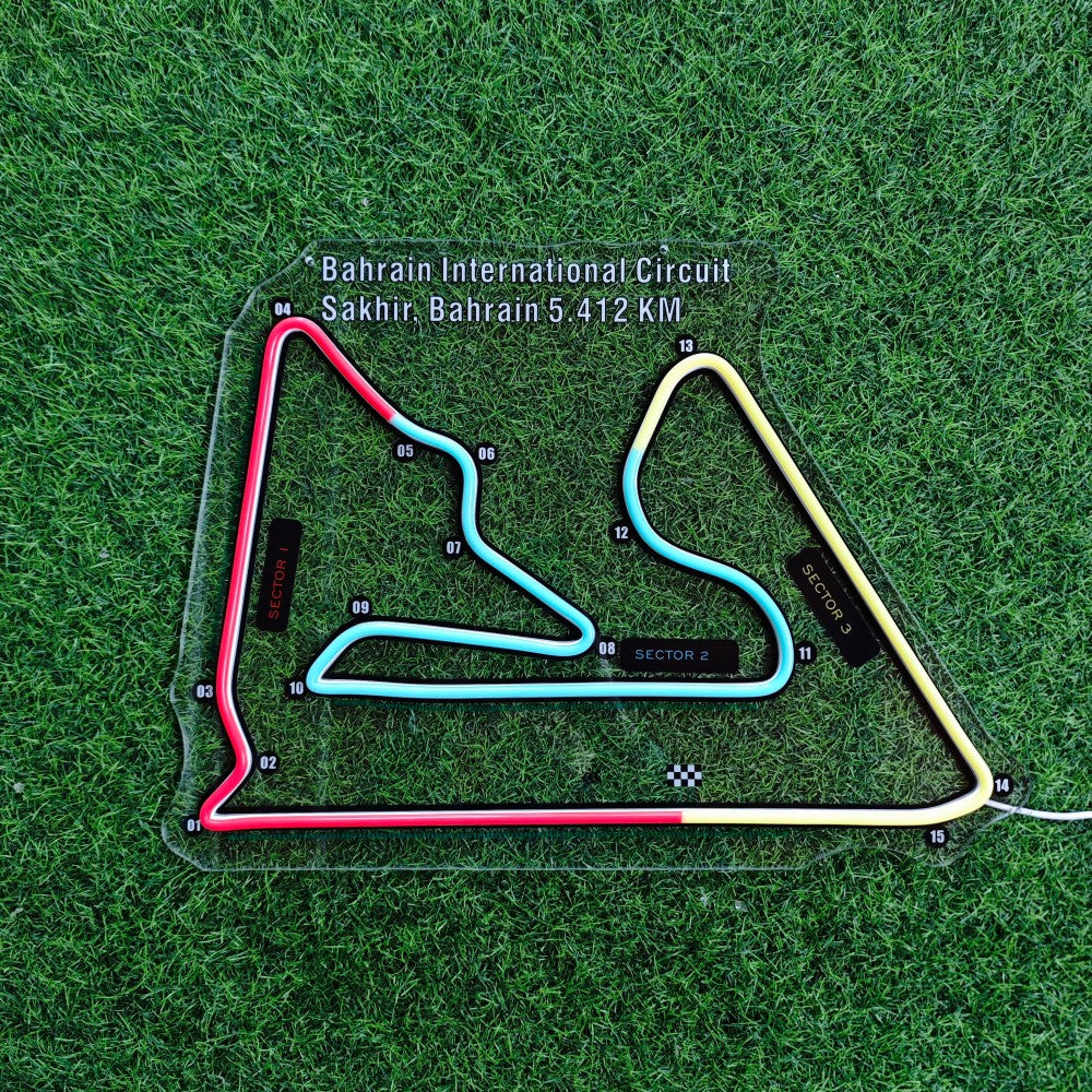 Bahrain International Circuit Neon Sign