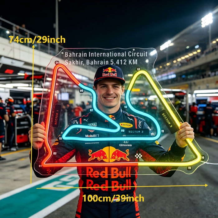 Bahrain International Circuit Neon Sign