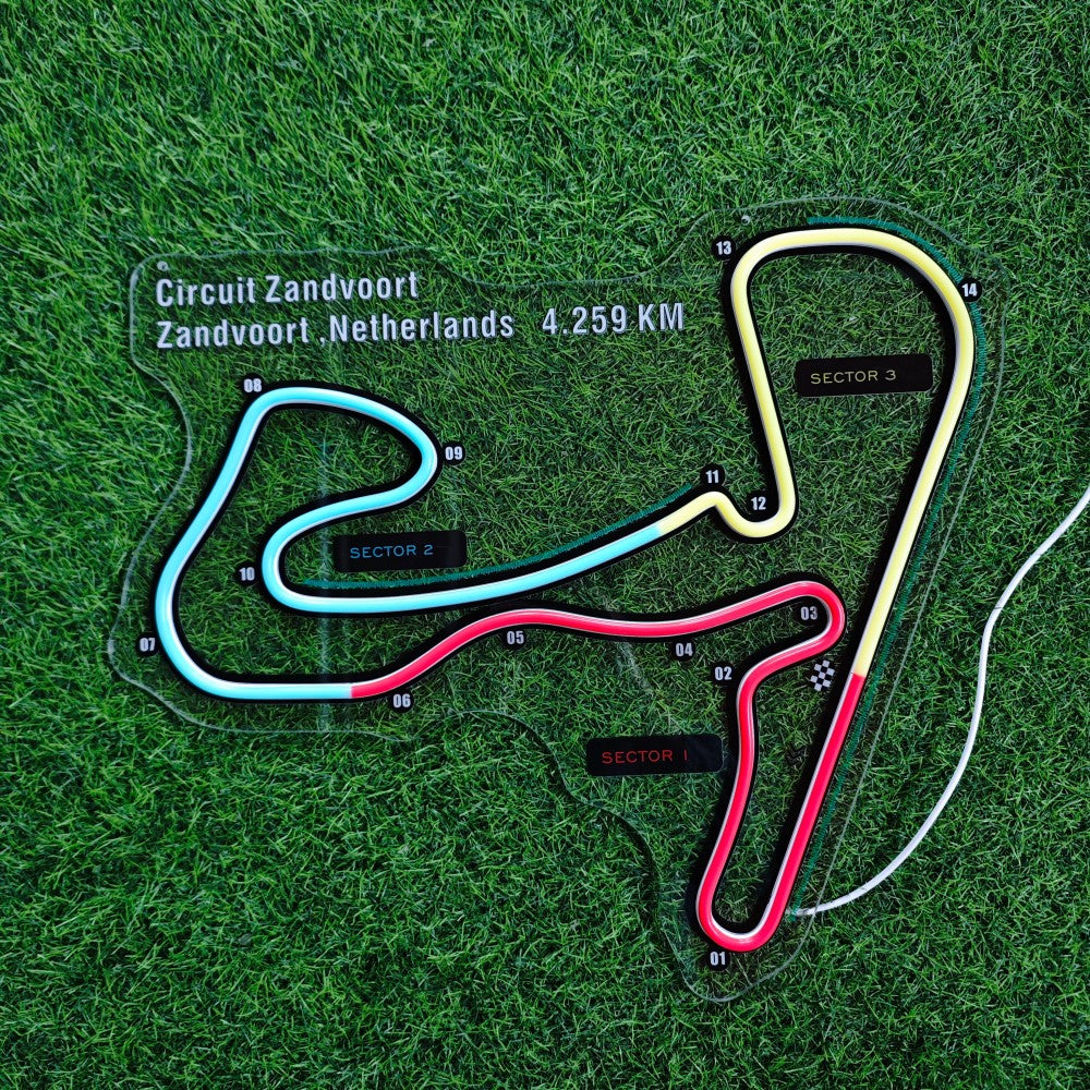 Circuit Zandvoort Neon Sign