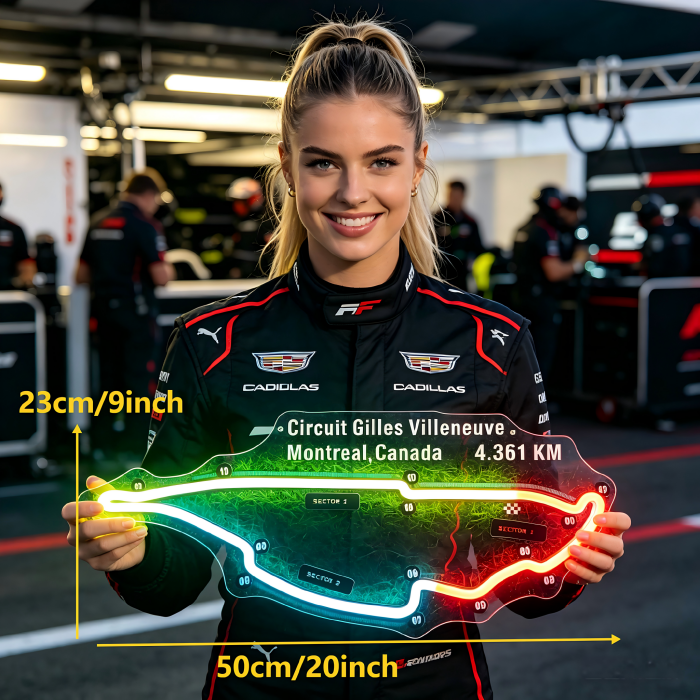 Circuit Gilles-Villeneuve Neon Sign