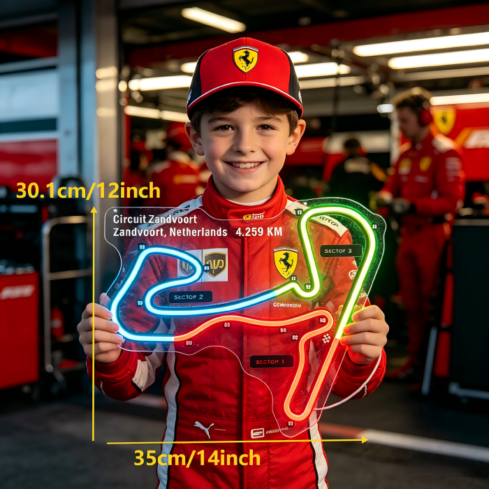 Circuit Zandvoort Neon Sign