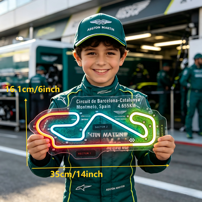 Circuit de Barcelona-Catalunya Neon Sign