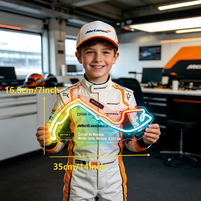 Circuit de Monaco Neon Sign