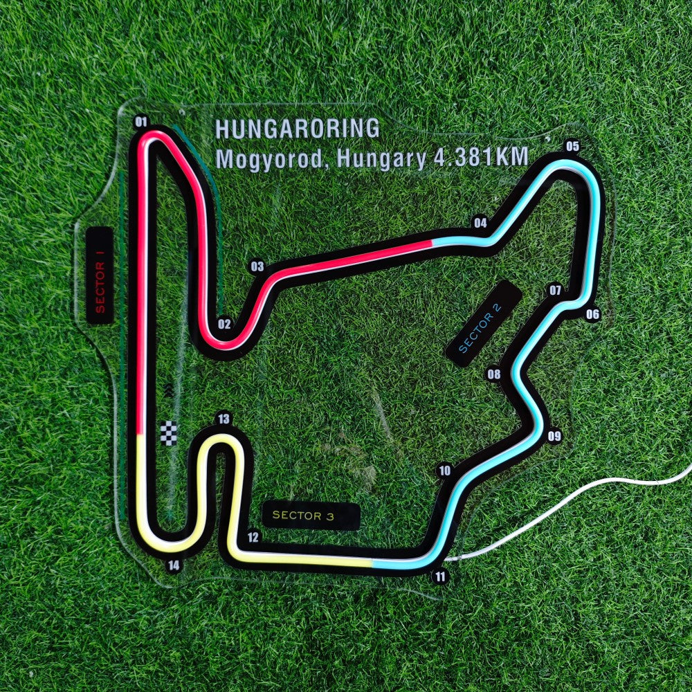Hungaroring Neon Sign