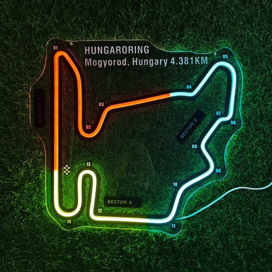 Hungaroring Neon Sign