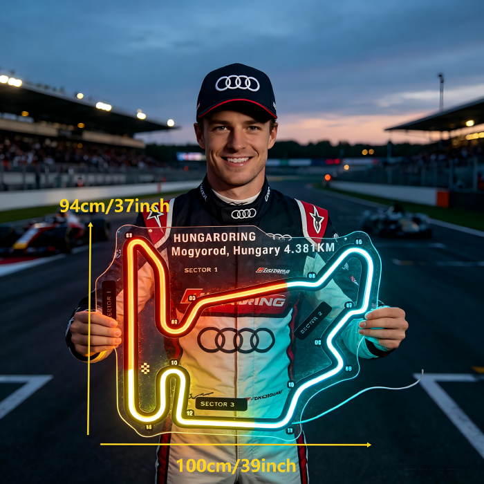 Hungaroring Neon Sign