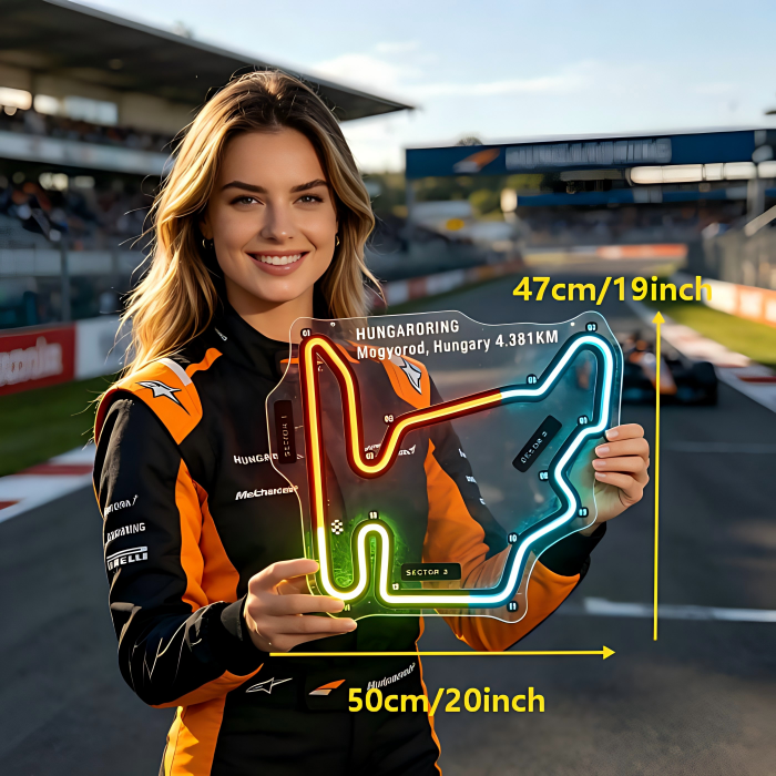 Hungaroring Neon Sign