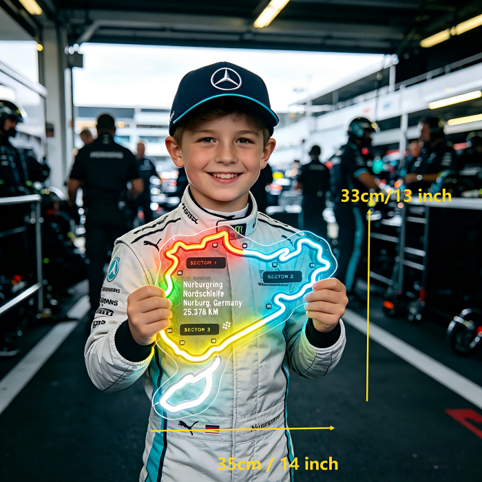 Nürburgring Nordschleife Neon Sign