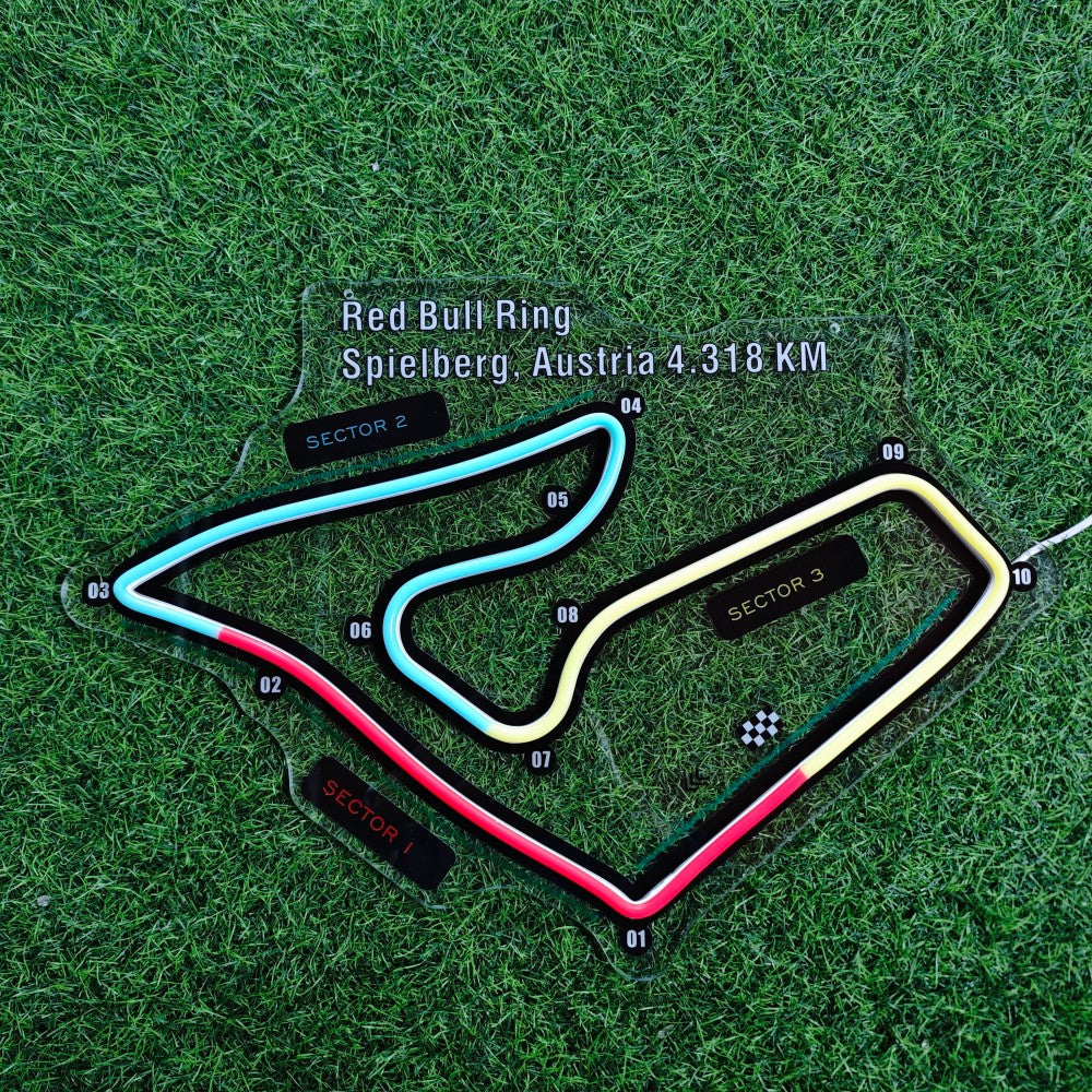 Red Bull Ring Neon Sign