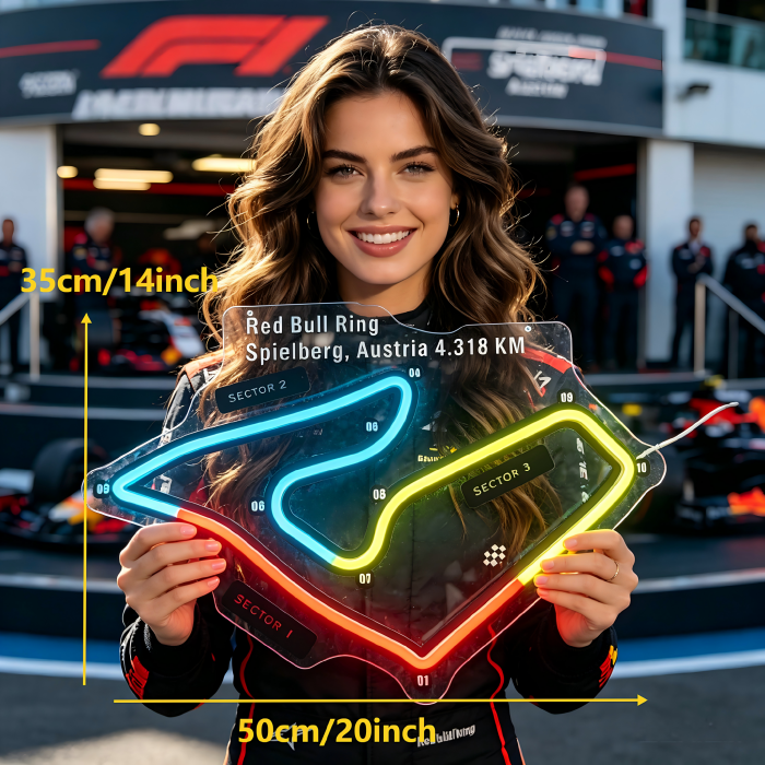 Red Bull Ring Neon Sign