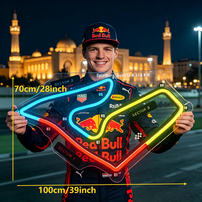 Red Bull Ring Neon Sign
