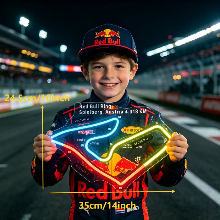 Red Bull Ring Neon Sign