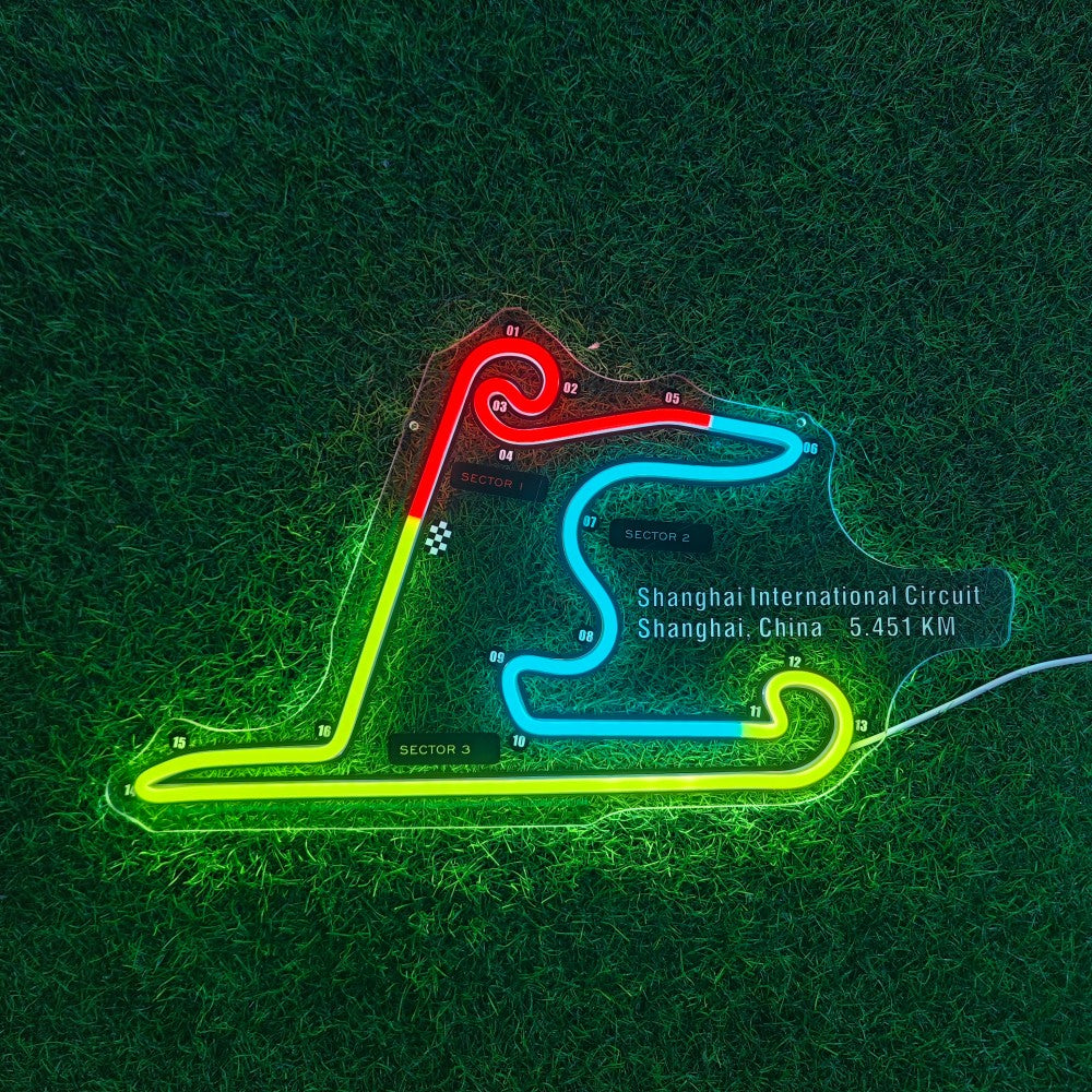 Shanghai International Circuit Neon Sign