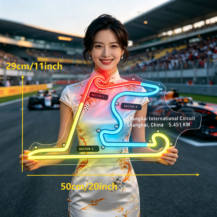 Shanghai International Circuit Neon Sign
