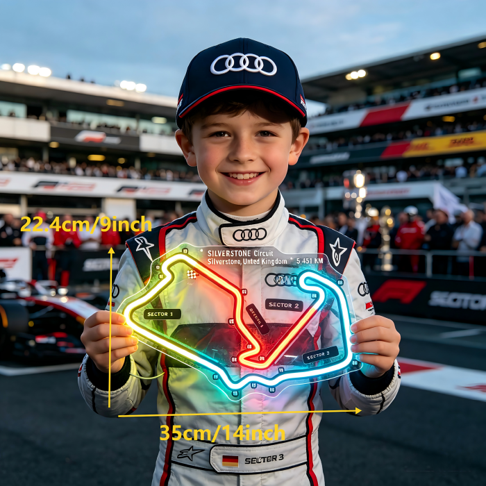 Silverstone Circuit Neon Sign