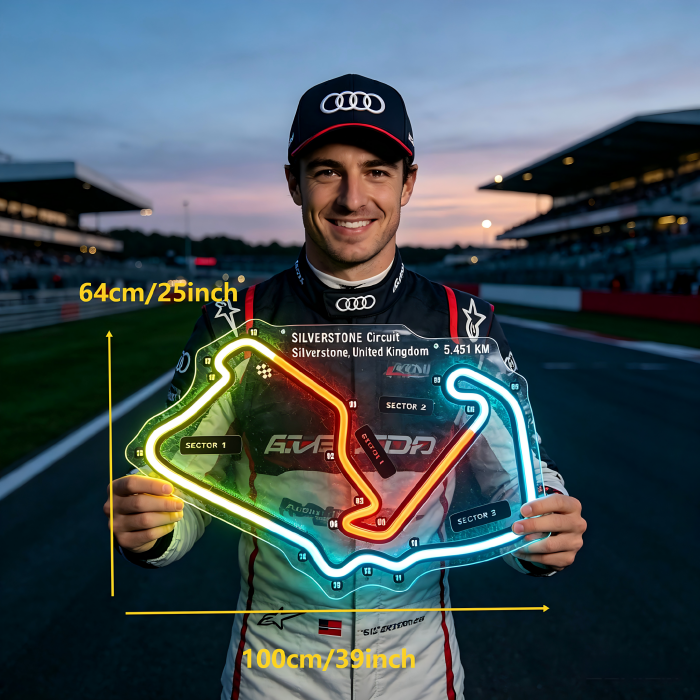 Silverstone Circuit Neon Sign