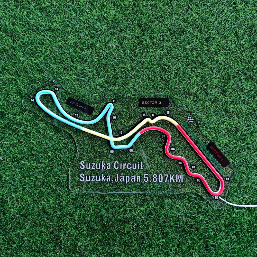 Suzuka Circuit Neon Sign