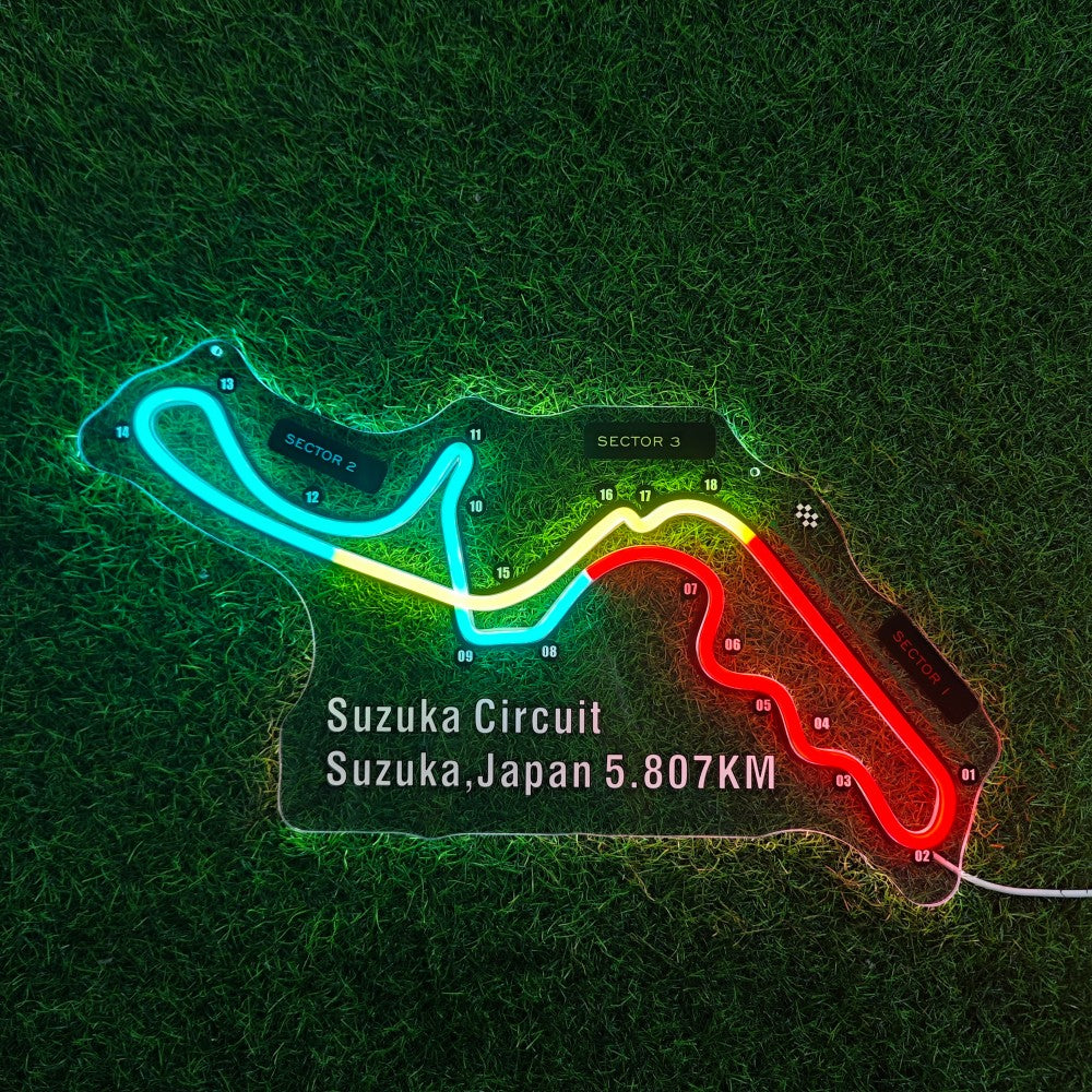 Suzuka Circuit Neon Sign